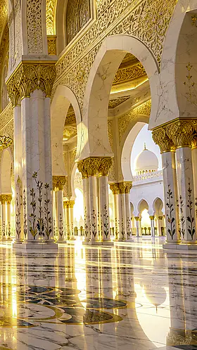 Croissant d’Or — mosque-inspired artwork