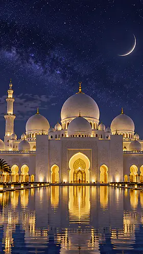 Ramadan Nocturne — mosque-inspired artwork